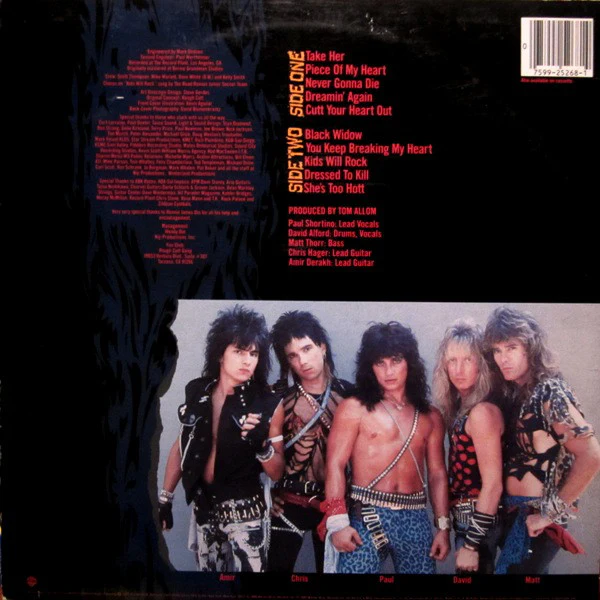 Rough Cutt - Rough Cutt (LP) (Near Mint (NM or M-)) - Image 2