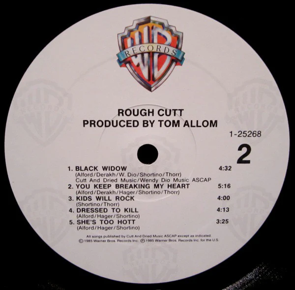 Rough Cutt - Rough Cutt (LP) (Near Mint (NM or M-)) - Image 4