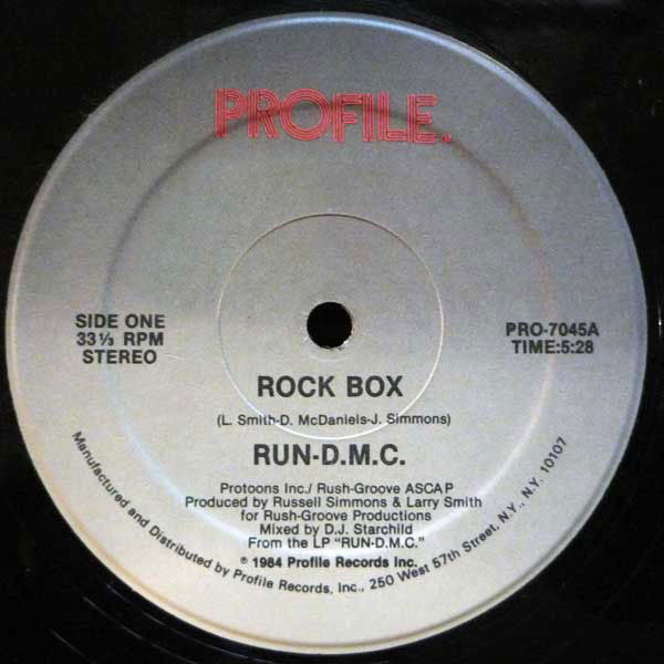 Run-D.M.C.* - Rock Box (12") (Very Good Plus (VG+))