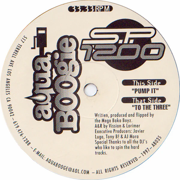 S.P. 1200 - Pump It / To The Three (12") (Near Mint (NM or M-))