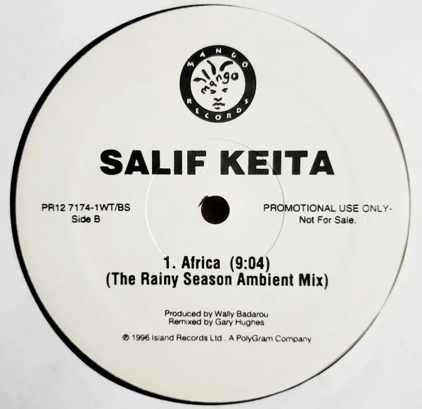 Salif Keita - Africa (12") (Very Good Plus (VG+)) - Image 2
