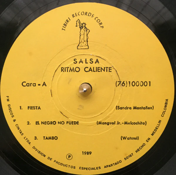 Salsa Ritmo Caliente - Salsa Ritmo Caliente (LP) (Very Good Plus (VG+)) - Image 3