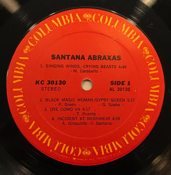Santana - Abraxas (LP) (Very Good (VG)) - Image 5