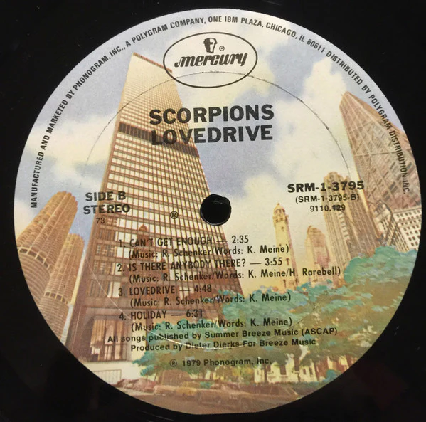 Scorpions - Lovedrive (LP) (Very Good Plus (VG+)) - Image 4