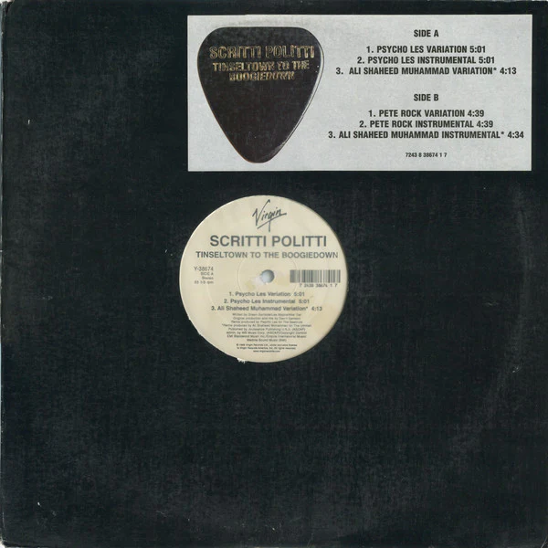 Scritti Politti - Tinseltown To The Boogiedown (12") (Near Mint (NM or M-))