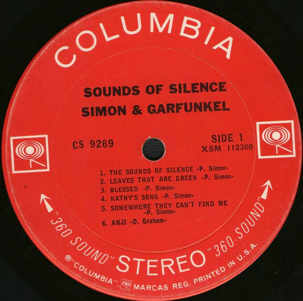 Simon & Garfunkel - Sounds Of Silence (LP) (Near Mint (NM or M-)) - Image 3