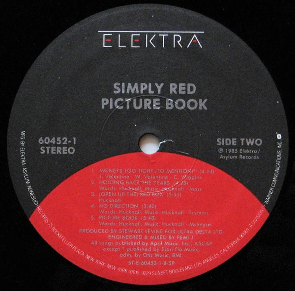 Simply Red - Picture Book (LP) (Very Good Plus (VG+)) - Image 4