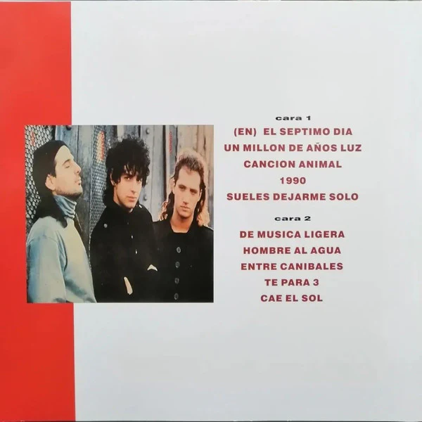 Soda Stereo - Cancion Animal (LP) (Mint (M)) - Image 2