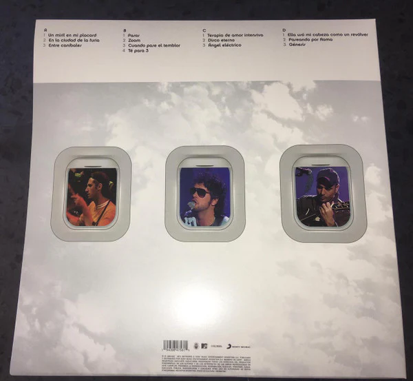 Soda Stereo - MTV Unplugged - Comfort Y Música Para Volar (2xLP) (Mint (M)) - Image 3