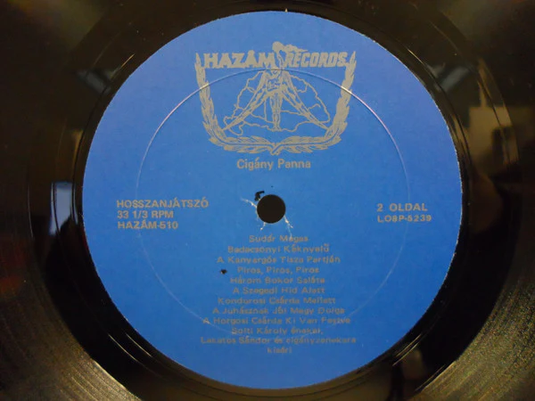 Solti Károly, Sándor Lakatos And His Gipsy Band - Cigány Panna = Gypsy Panna (LP) (Very Good (VG)) - Image 4