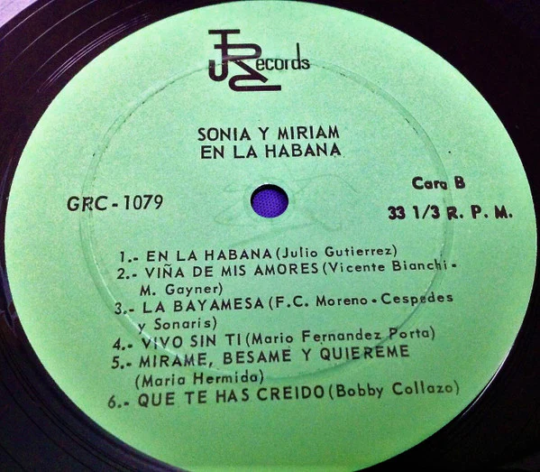 Sonia Y Myriam - En La Habana (LP) (Near Mint (NM or M-)) - Image 4