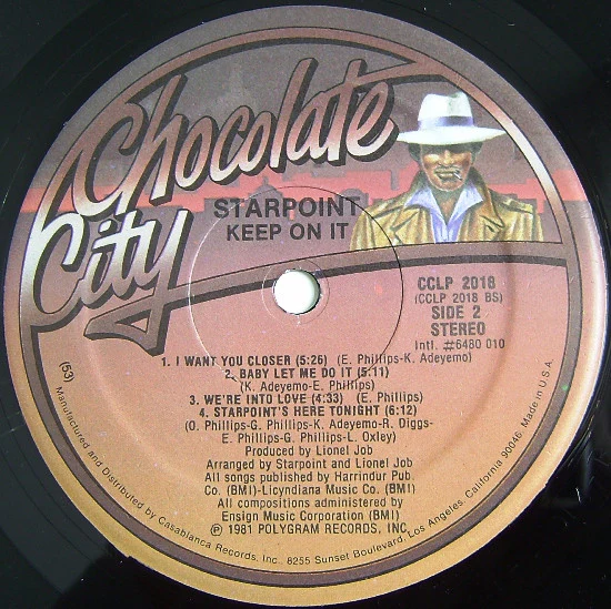 Starpoint - Keep On It (LP) (Very Good Plus (VG+)) - Image 4