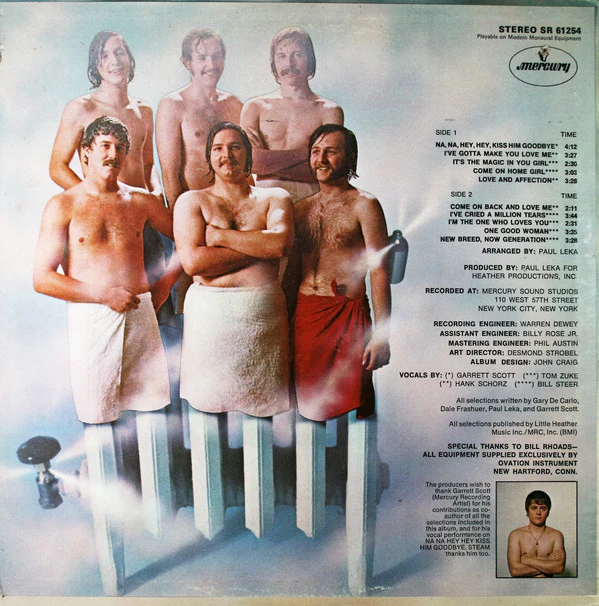 Steam - Steam (LP) (Very Good Plus (VG+)) - Image 2