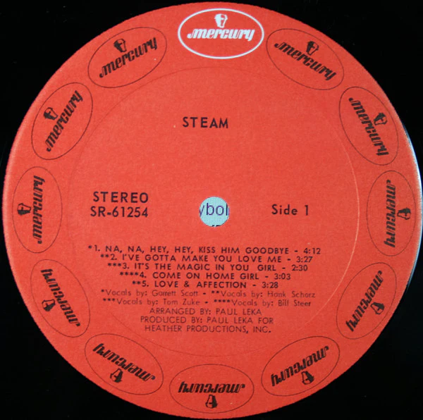 Steam - Steam (LP) (Very Good Plus (VG+)) - Image 3