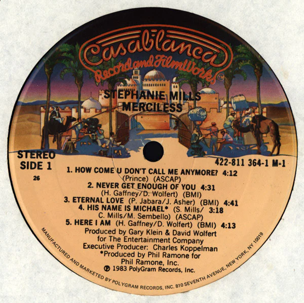 Stephanie Mills - Merciless (LP) (Mint (M)) - Image 3