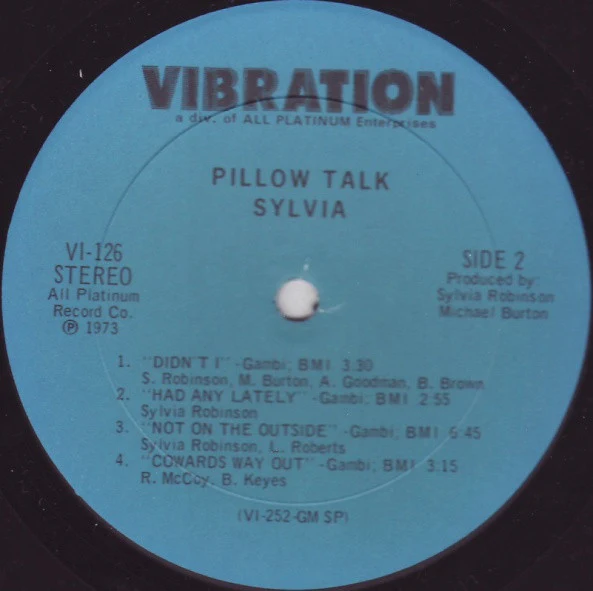 Sylvia Robinson - Pillow Talk (LP) (Near Mint (NM or M-)) - Image 4