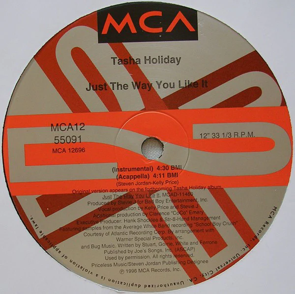 Tasha Holiday - Just The Way You Like It (12") (Very Good Plus (VG+)) - Image 4