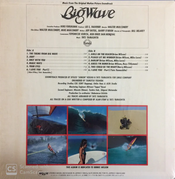 Tatsuro Yamashita - Big Wave (LP) (Very Good Plus (VG+)) - Image 2