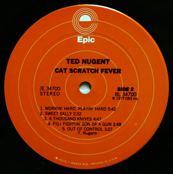 Ted Nugent - Cat Scratch Fever (LP) (Very Good Plus (VG+)) - Image 5