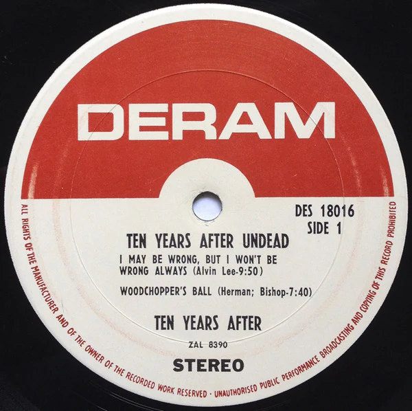 Ten Years After - Undead (LP) (Very Good Plus (VG+)) - Image 3