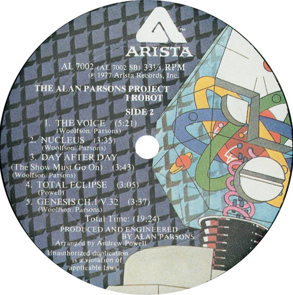 The Alan Parsons Project - I Robot (LP) (Mint (M)) - Image 5