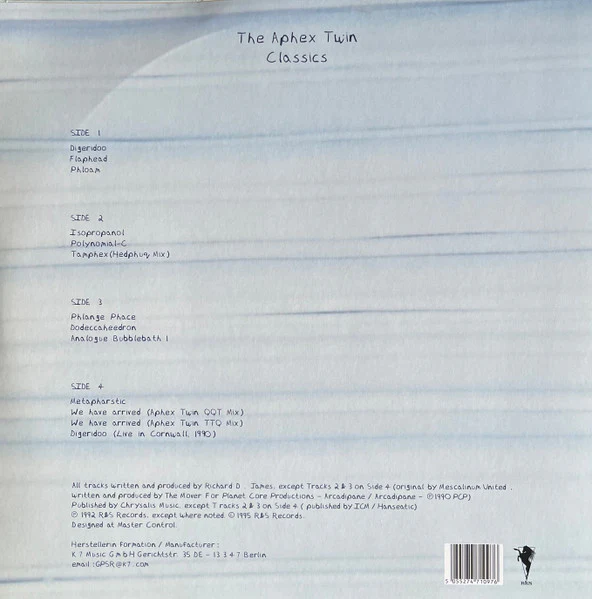 The Aphex Twin* - Classics (2xLP) (Mint (M)) - Image 2