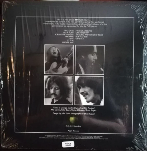The Beatles - Let It Be (LP) (Mint (M)) - Image 3