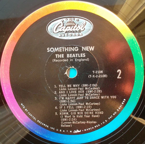 The Beatles - Something New (LP) (Very Good Plus (VG+)) - Image 4