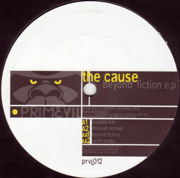 The Cause - Beyond Fiction E.P (12") (Very Good (VG)) - Image 3