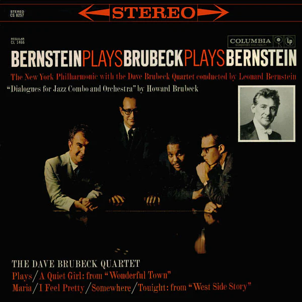 The Dave Brubeck Quartet - Bernstein Plays Brubeck Plays Bernstein (LP) (Very Good Plus (VG+))