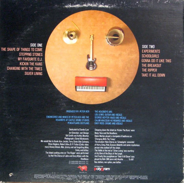 The Headboys - The Headboys (LP) (Mint (M)) - Image 2