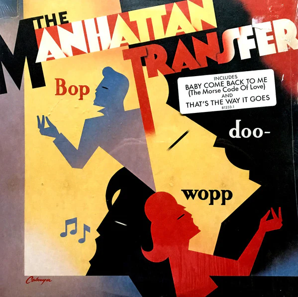 The Manhattan Transfer - Bop Doo-Wopp (LP) (Near Mint (NM or M-)) - Image 2
