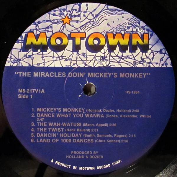 The Miracles - Doin' Mickey's Monkey (LP) (Near Mint (NM or M-)) - Image 3