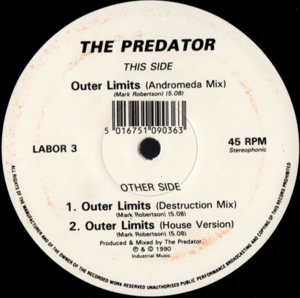 The Predator - Outer Limits (12") (Very Good Plus (VG+))