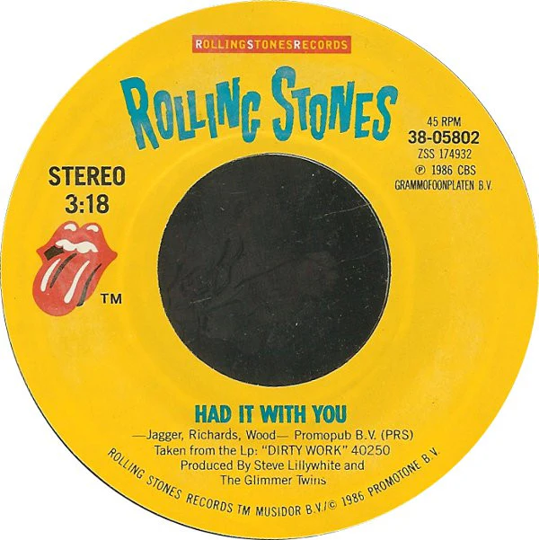 The Rolling Stones - Harlem Shuffle (7") (Mint (M)) - Image 4
