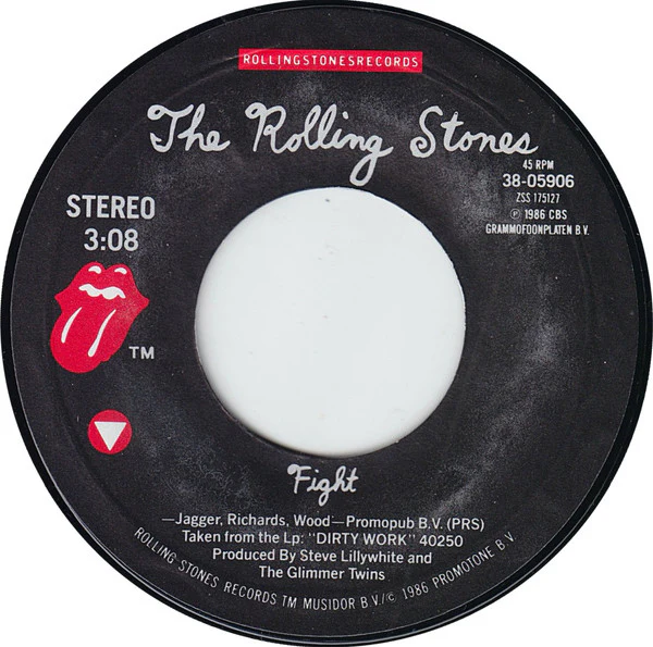 The Rolling Stones - One Hit (To The Body) (7") (Near Mint (NM or M-)) - Image 4