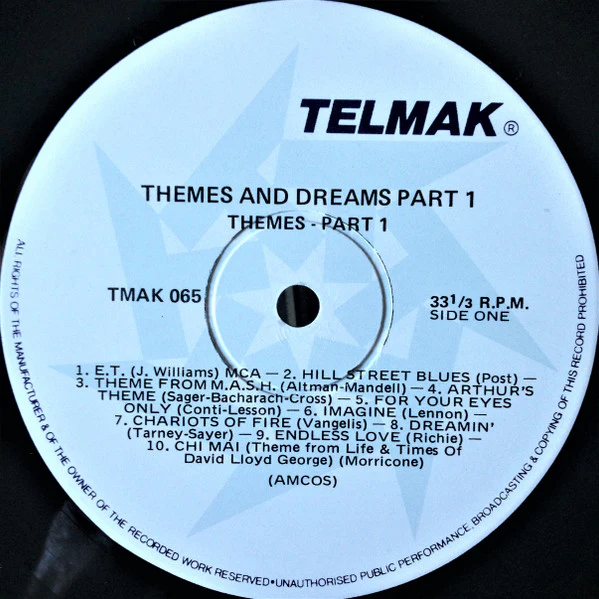 The Steve Gray Orchestra - Themes Volume One (LP) (Mint (M)) - Image 4