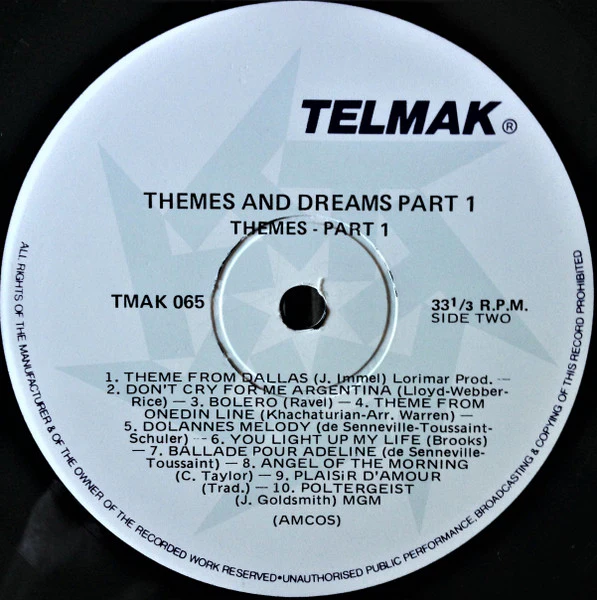The Steve Gray Orchestra - Themes Volume One (LP) (Mint (M)) - Image 5