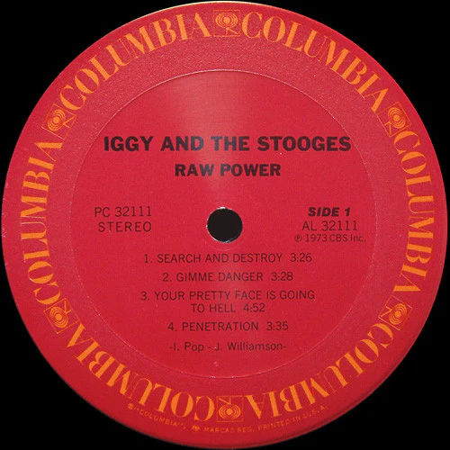 The Stooges - Raw Power (LP) (Near Mint (NM or M-)) - Image 3
