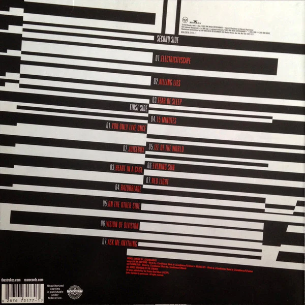 The Strokes - First Impressions Of Earth (LP) (Mint (M)) - Image 2