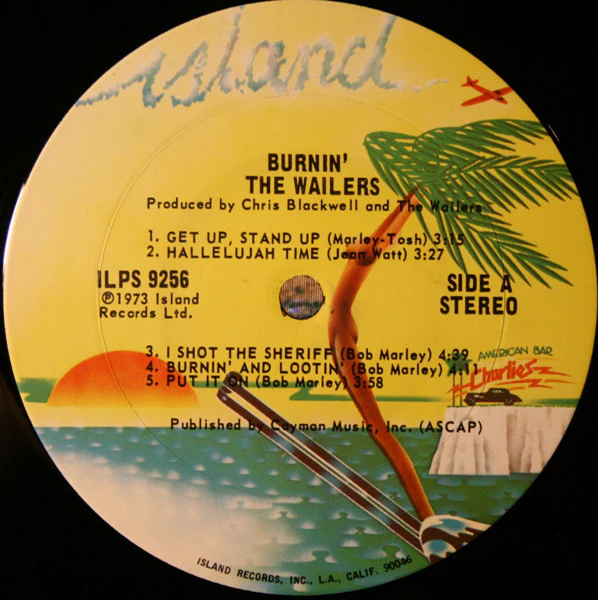 The Wailers - Burnin' (LP) (Very Good Plus (VG+)) - Image 5