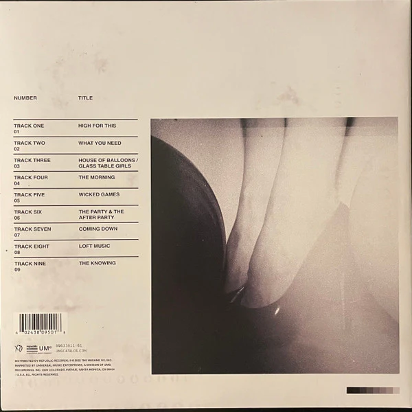 The Weeknd - House Of Balloons (2xLP) (Mint (M)) - Image 2