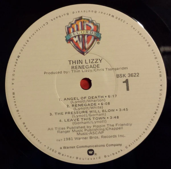 Thin Lizzy - Renegade (LP) (Very Good Plus (VG+)) - Image 3