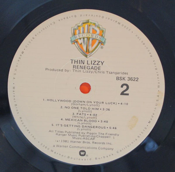 Thin Lizzy - Renegade (LP) (Very Good Plus (VG+)) - Image 4