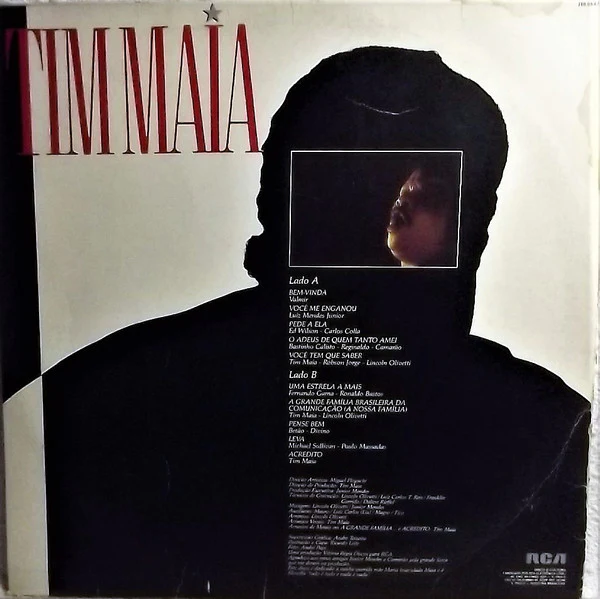 Tim Maia - Tim Maia (LP) (Near Mint (NM or M-)) - Image 2