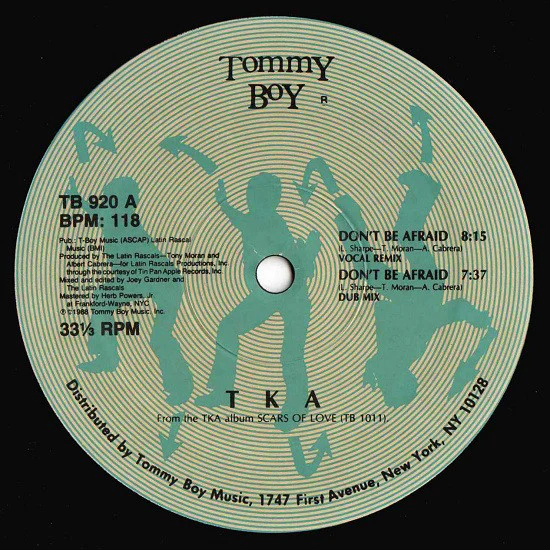 TKA - Don't Be Afraid (12") (Very Good Plus (VG+)) - Image 3
