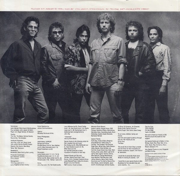 Toto - Fahrenheit (LP) (Near Mint (NM or M-)) - Image 4