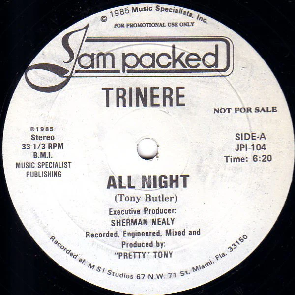 Trinere - All Night (12") (Very Good Plus (VG+)) - Image 3