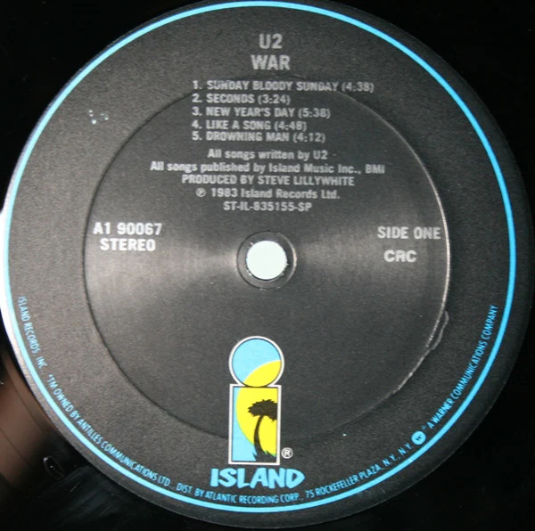 U2 - War (LP) (Near Mint (NM or M-)) - Image 5