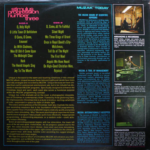 Unknown Artist - Stimulus Progression Number Three - Christmas (LP) (Mint (M)) - Image 2